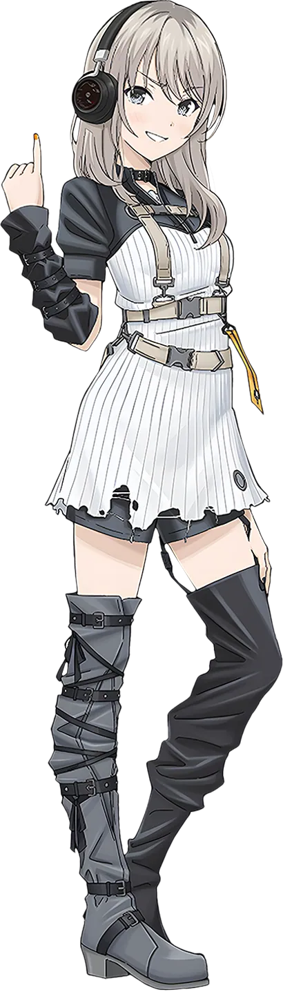 河原木桃香 headphones