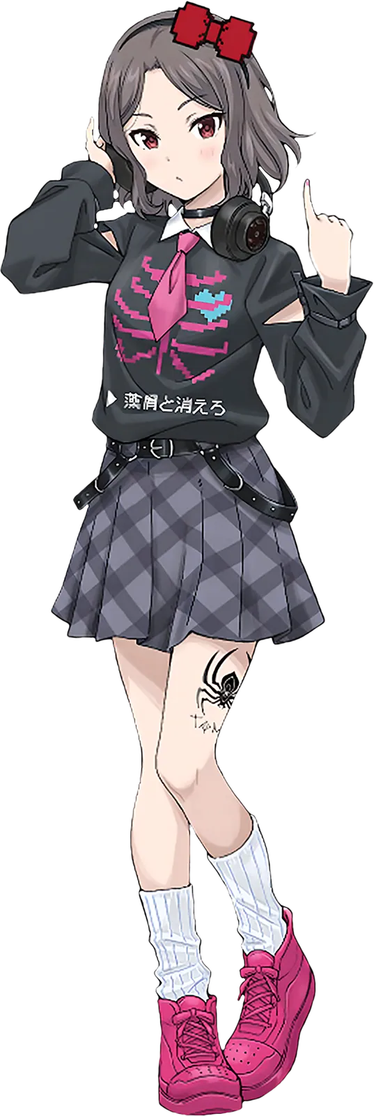 海老塚智 headphones